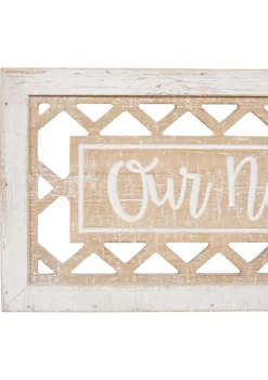 Promo 👏 Farmhouse Wood Wall Decor - Set of 2 by Monroe Lane 🎉 -Monroe Lane Sales Belk 14931