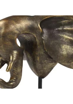 Brand new 🛒 Resin Modern Sculpture - Elephant by Monroe Lane 🌟 -Monroe Lane Sales Belk 14953