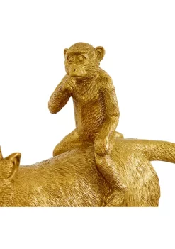 Outlet 🔔 Eclectic Polystone Sculpture by Monroe Lane 🛒 -Monroe Lane Sales Belk 14977