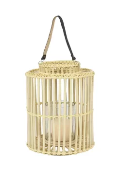 Discount ๐ Rattan Coastal Lantern by Monroe Lane โ