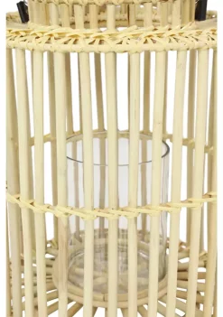 Discount 🔔 Rattan Coastal Lantern by Monroe Lane ⌛ -Monroe Lane Sales Belk 14991