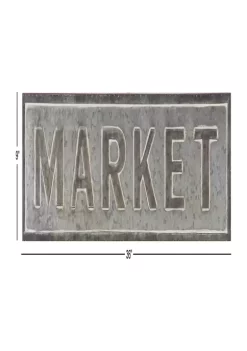 Wholesale 👍 Iron Farmhouse Wall Décor by Monroe Lane 🌟 -Monroe Lane Sales Belk 14997