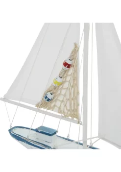 Best Sale 😉 Coastal Wood Sculpture - Set of 2 by Monroe Lane 🥰 -Monroe Lane Sales Belk 15022