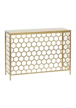 Best Sale 🎉 Contemporary Metal Console Table by Monroe Lane 🔥