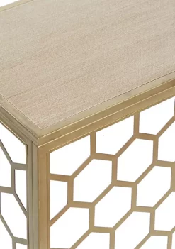 Best Sale 🎉 Contemporary Metal Console Table by Monroe Lane 🔥 -Monroe Lane Sales Belk 15080