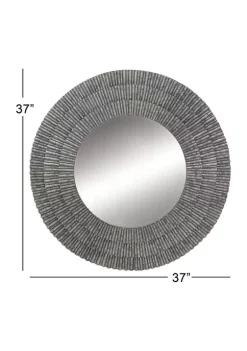 Cheap ⌛ Farmhouse Metal Wall Mirror by Monroe Lane 😉 -Monroe Lane Sales Belk 15101