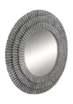 Cheap ⌛ Farmhouse Metal Wall Mirror by Monroe Lane 😉 -Monroe Lane Sales Belk 15102