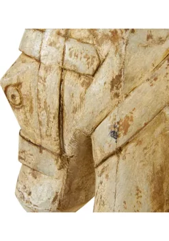 Wholesale ๐ Vintage Mango Wood Sculpture by Monroe Lane ๐ 8 Wholesale ๐ Vintage Mango Wood Sculpture by Monroe Lane ๐ -Monroe Lane Sales Belk 15106