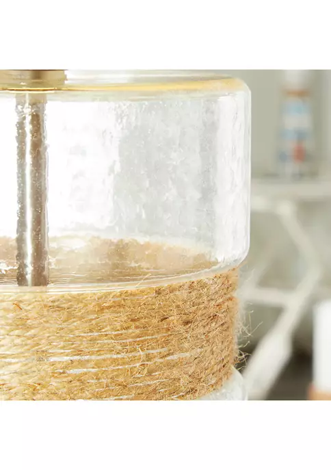 Top 10 ✔️ Rustic Glass Table Lamp - Set of 2 by Monroe Lane ❤️ 3 Top 10 ✔️ Rustic Glass Table Lamp - Set of 2 by Monroe Lane ❤️ - Image 3