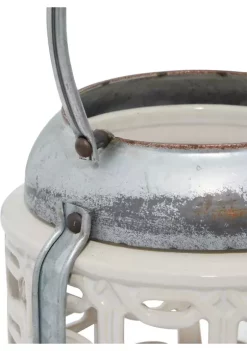 Coupon 🧨 Stoneware Coastal Lantern by Monroe Lane 🎉 -Monroe Lane Sales Belk 15152