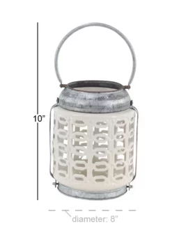 Coupon 🧨 Stoneware Coastal Lantern by Monroe Lane 🎉 -Monroe Lane Sales Belk 15153