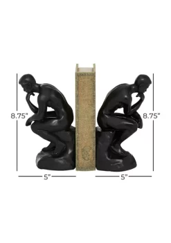 Discount 🔔 Vintage Polystone Bookends - Set of 2 by Monroe Lane 🔥 -Monroe Lane Sales Belk 15158