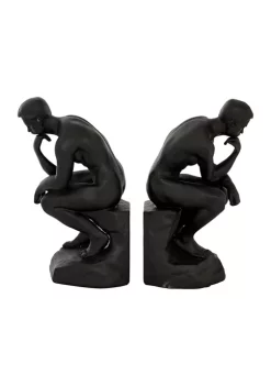 Discount 🔔 Vintage Polystone Bookends - Set of 2 by Monroe Lane 🔥 -Monroe Lane Sales Belk 15159