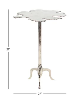 Deals 🎁 Contemporary Aluminum Accent Table by Monroe Lane ✔️ -Monroe Lane Sales Belk 15181