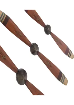 Best deal 💯 Industrial Metal Wall Decor - Set of 3 by Monroe Lane 😀 -Monroe Lane Sales Belk 15226