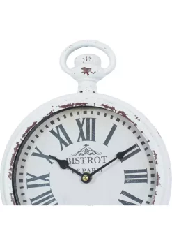 Budget 👍 Vintage Metal Wall Clock - Set of 2 by Monroe Lane ✨ -Monroe Lane Sales Belk 15248