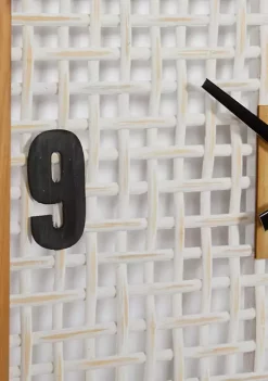 Best Pirce ✨ Farmhouse Wood Wall Clock by Monroe Lane 🤩 -Monroe Lane Sales Belk 15264