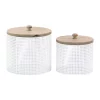 Top 10 💯 Farmhouse Metal Decorative Jars - Set of 2 by Monroe Lane 👏