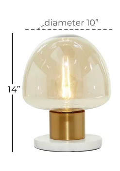 Hot Sale ⭐ Modern Metal Table Lamp by Monroe Lane 🎉 -Monroe Lane Sales Belk 15299