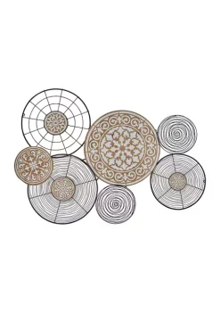 Best Pirce 🎉 Eclectic Metal Wall Decor by Monroe Lane 👏 -Monroe Lane Sales Belk 15313