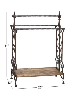 Cheap ❤️ Vintage Wood Storage Unit by Monroe Lane ⭐ -Monroe Lane Sales Belk 15337