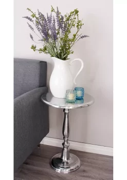 Best reviews of 🔥 Traditional Aluminum Accent Table by Monroe Lane 🤩
