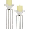 Best reviews of 🎉 Glam Stainless Steel Candle Holder - Set of 2 by Monroe Lane 🔥