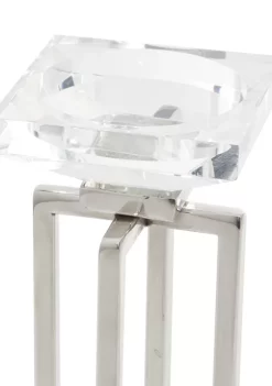 Best reviews of 🎉 Glam Stainless Steel Candle Holder - Set of 2 by Monroe Lane 🔥 -Monroe Lane Sales Belk 15356