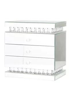 Best deal 🎉 Glam Wood Jewelry Box by Monroe Lane ⌛