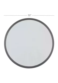 Best Pirce 🔔 Industrial Metal Wall Mirror by Monroe Lane 🎉 -Monroe Lane Sales Belk 15368