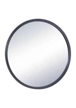 Best Pirce 🔔 Industrial Metal Wall Mirror by Monroe Lane 🎉 -Monroe Lane Sales Belk 15369