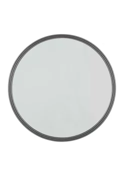 Best Pirce 🔔 Industrial Metal Wall Mirror by Monroe Lane 🎉 -Monroe Lane Sales Belk 15370