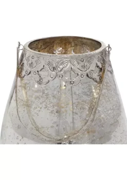 Buy 🔔 Glam Glass Candle Lantern - Set of 3 by Monroe Lane 🛒 -Monroe Lane Sales Belk 15373