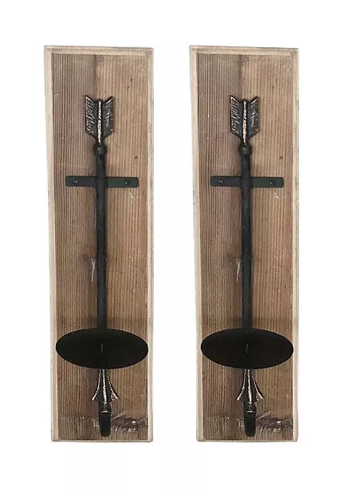 Flash Sale ⭐ Industrial Wood Wall Sconce - Set of 2 by Monroe Lane ✨ 5 Flash Sale ⭐ Industrial Wood Wall Sconce - Set of 2 by Monroe Lane ✨ - Image 5