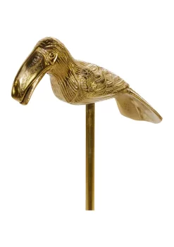 Wholesale 🛒 Set of 2 Aluminum Glam Bird Sculptures by Monroe Lane 🎉 -Monroe Lane Sales Belk 15407