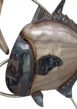 Cheapest 🎉 Coastal Metal Wall Decor by Monroe Lane 🛒 -Monroe Lane Sales Belk 15451