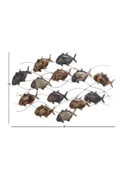 Cheapest 🎉 Coastal Metal Wall Decor by Monroe Lane 🛒 -Monroe Lane Sales Belk 15452