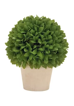 Promo 🧨 Traditional Faux Foliage Artificial Foliage Ball by Monroe Lane 🔥 -Monroe Lane Sales Belk 15460