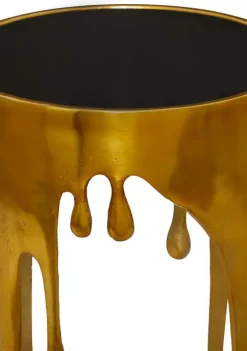 Discount 🥰 Contemporary Aluminum Accent Table by Monroe Lane 🤩 -Monroe Lane Sales Belk 15464