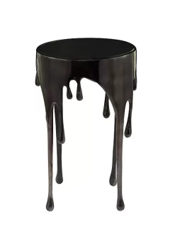 Discount 🥰 Contemporary Aluminum Accent Table by Monroe Lane 🤩 -Monroe Lane Sales Belk 15468