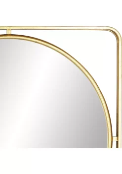 Discount 🌟 Contemporary Metal Wall Mirror by Monroe Lane 😀 -Monroe Lane Sales Belk 15490