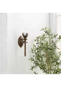 Best deal 😀 Traditional Glass Wall Sconce by Monroe Lane ✔️ -Monroe Lane Sales Belk 155