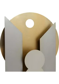 Coupon ✔️ Metal Contemporary Abstract Sculpture by Monroe Lane 🛒 -Monroe Lane Sales Belk 15521