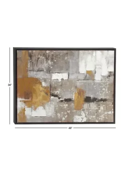 New 👏 Contemporary Wood Framed Wall Art by Monroe Lane 👏 -Monroe Lane Sales Belk 15555
