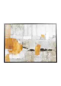 New 👏 Contemporary Wood Framed Wall Art by Monroe Lane 👏 -Monroe Lane Sales Belk 15557