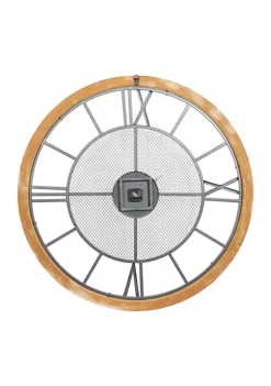 New 🌟 Vintage Wood Wall Clock by Monroe Lane 🥰 -Monroe Lane Sales Belk 15563