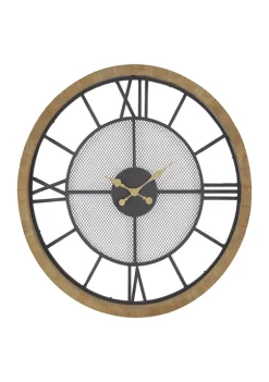 New 🌟 Vintage Wood Wall Clock by Monroe Lane 🥰 -Monroe Lane Sales Belk 15564