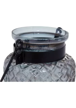 Best reviews of 😉 Industrial Glass Candle Lantern by Monroe Lane 🎉 -Monroe Lane Sales Belk 15567