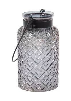 Best reviews of 😉 Industrial Glass Candle Lantern by Monroe Lane 🎉 -Monroe Lane Sales Belk 15573