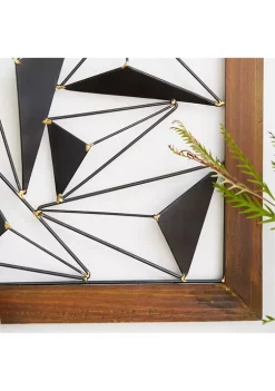 Coupon ⌛ Contemporary Metal Wall Decor - Set of 2 by Monroe Lane 🤩 -Monroe Lane Sales Belk 15619